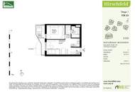 Idyllische 2-Zimmer-Wohnung im energieeffizenten Neubauprojekt Hirschfeld - Naturnah wohnen