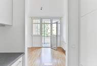 Ruhige, helle City-Wohnung mit Innenhofausrichtung und schöner Loggia
