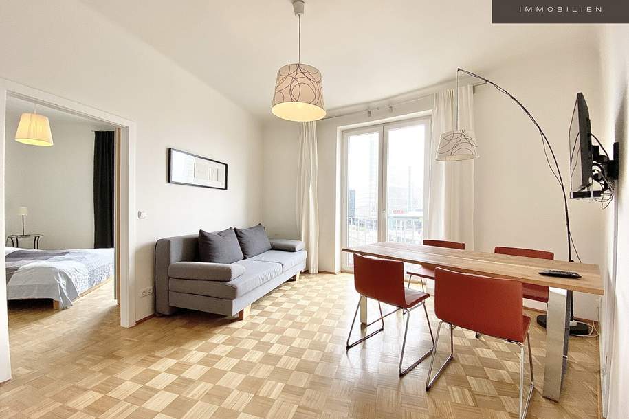 / SÜDTIROLER PLATZ / U-BAHN NAH / FERNBLICK / MÖBLIERT / AB SOFORT VERFÜGBAR / IDEAL FÜR STUDENTEN, Wohnung-miete, 1.299,69,€, 1040 Wien 4., Wieden