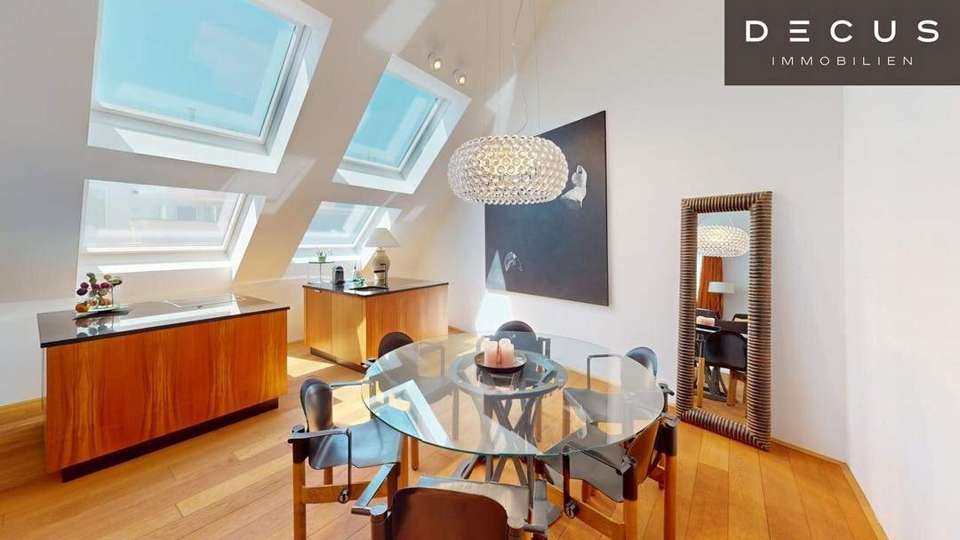 PENTHOUSE-RARITÄT: MIT DACHTERRASSE & 2 GARAGENPLÄTZEN