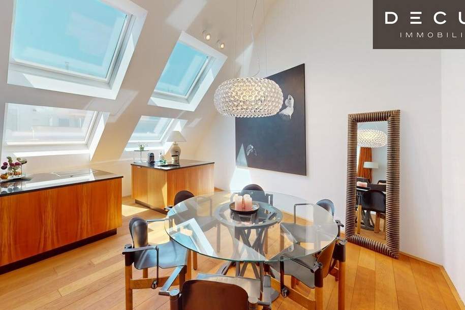 PENTHOUSE-RARITÄT: MIT DACHTERRASSE &amp; 2 GARAGENPLÄTZEN, Wohnung-kauf, 1.120.000,€, 1040 Wien 4., Wieden
