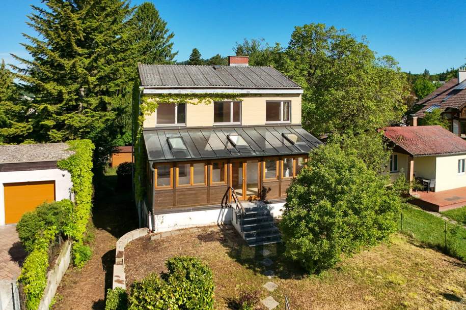 Rarität! Liegenschaft mit renovierungsbedürftigem Haus in Traumlage am Wolfersberg, Haus-kauf, 950.000,€, 1140 Wien 14., Penzing
