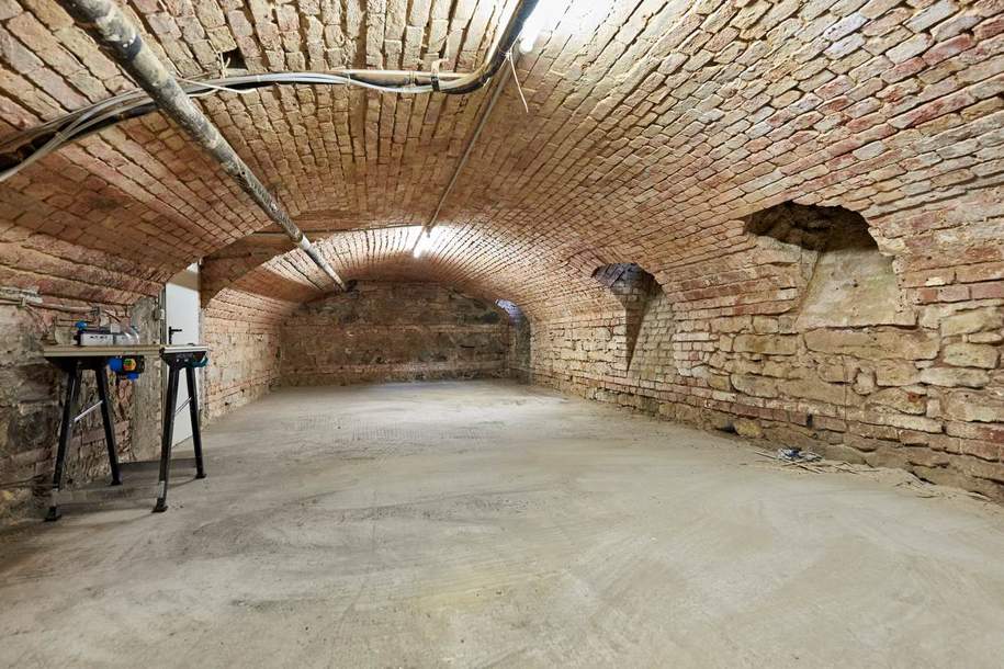 Gewölbekeller im historischen Jahrhundertwendehaus, Gewerbeobjekt-kauf, 39.000,€, 1180 Wien 17., Hernals