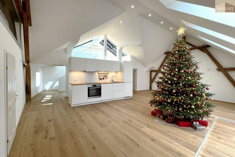 Alte Mühle Baden – Wo historischer Charme auf modernes Penthouse-Design trifft, Wohnung-kauf, 1.395.000,€, 2500 Baden