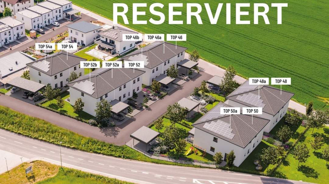 RESERVIERT - BAUSTART - GEFÖRDERTES Eckreihenhaus I WOHNTRAUM PAICHBERG