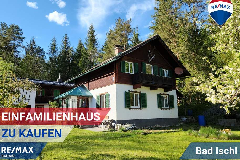 Einfamilienhaus mit kleiner Wohnung im Wirtschaftsgebäude, Haus-kauf, 250.000,€, 4820 Gmunden