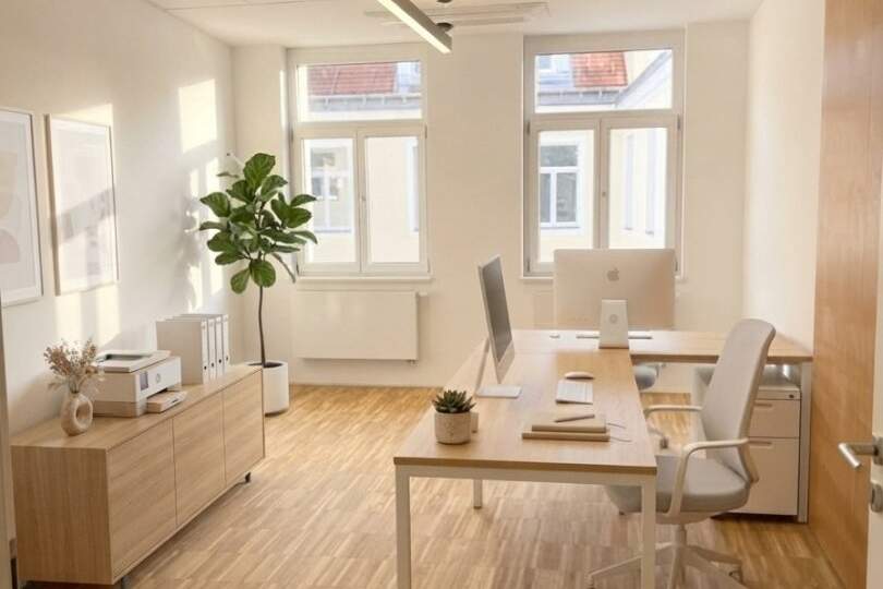NEU | ERSTBEZUG | MODERNE BÜROFLÄCHE "LILIE" IN BADEN, Gewerbeobjekt-miete, 2.755,74,€, 2500 Baden