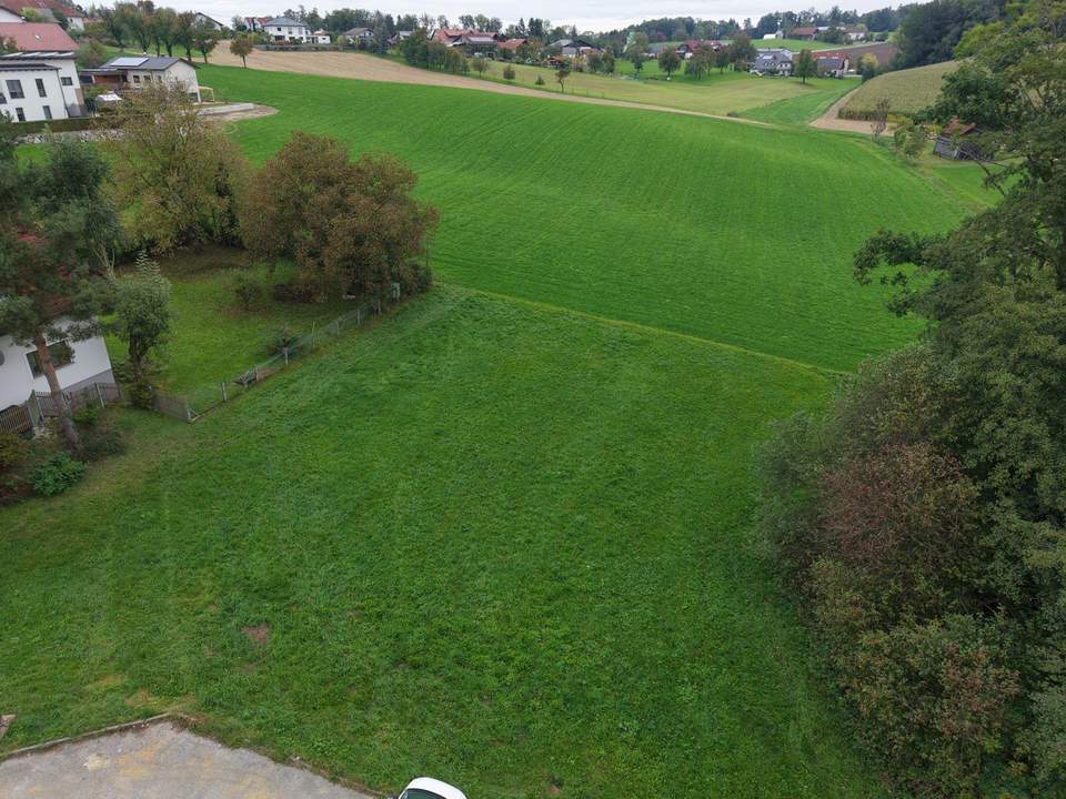 Baugrundstück in herrlicher Lage mit Sicht ins Grüne