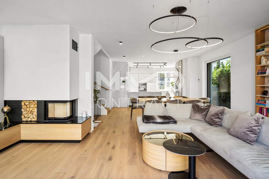 Elegante &amp; großzügige Doppelhaushälfte – Luxus-Ausstattung, modernes Wohnkonzept, Haus-kauf, 1.250.000,€, 2380 Mödling