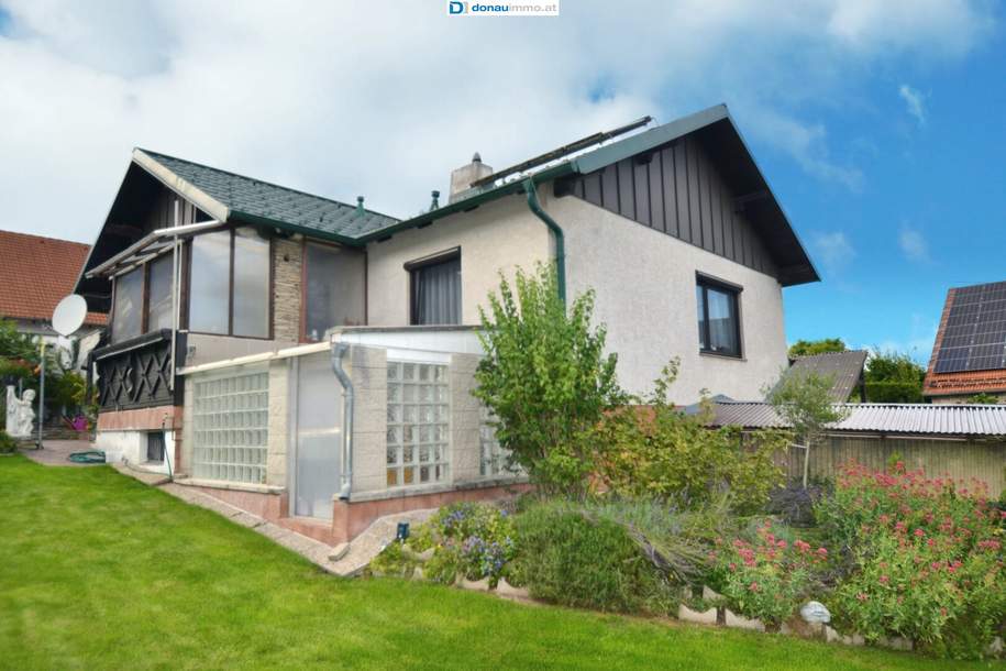 Ihr Wohnparadies! Einfamilienhaus mit Garten, Pool, Sauna &amp; Weinkeller, Haus-kauf, 310.000,€, 2191 Mistelbach