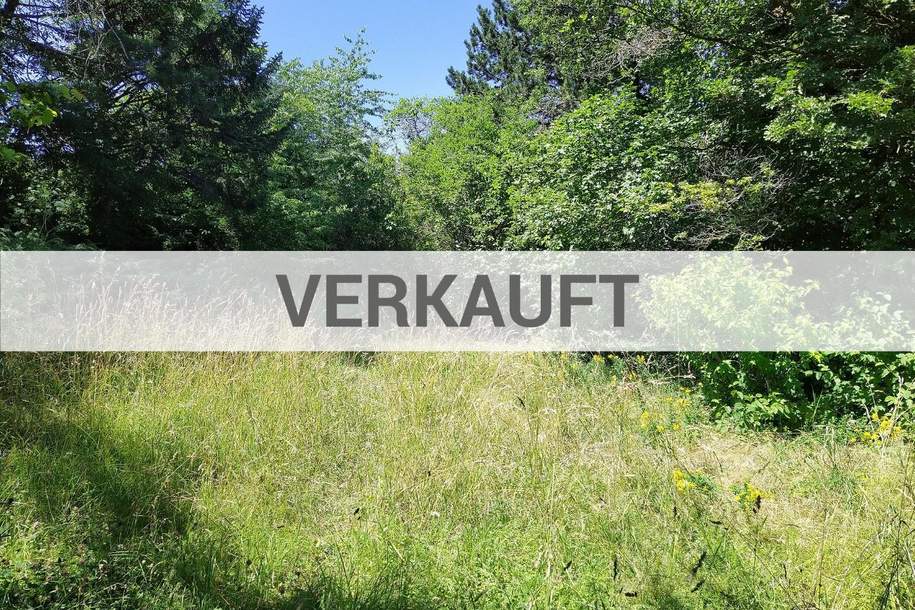 VERKAUFT! - "Der ideale Platz für Ihr Traumhaus!", Grund und Boden-kauf, 1.380.000,€, 2344 Mödling