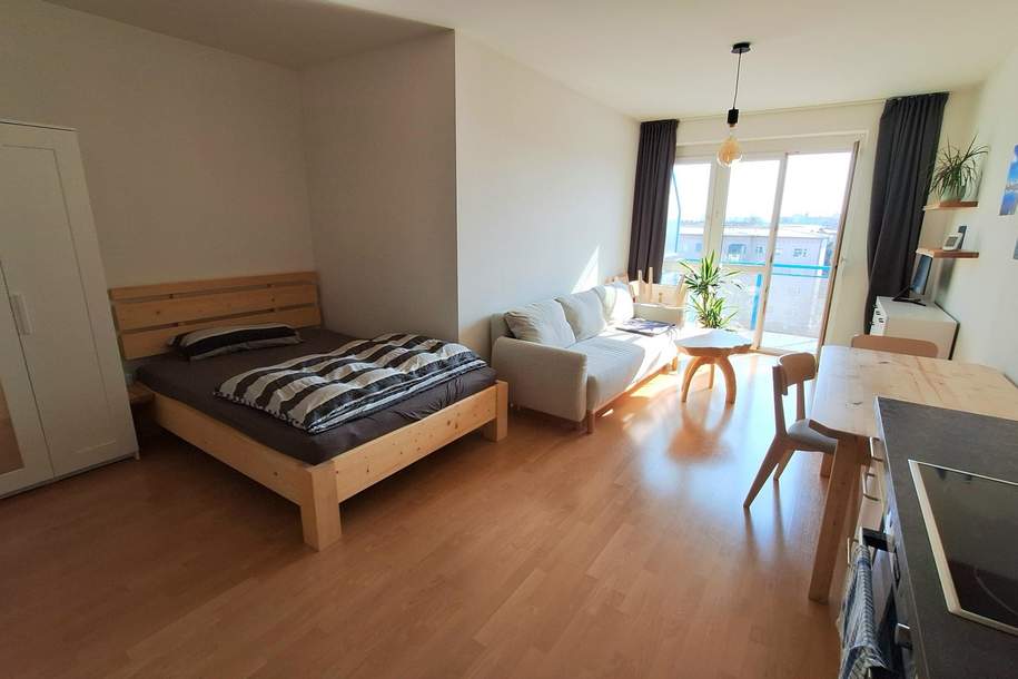 1 Zimmerwohnung in der neuen Heimat mit Balkon, Wohnung-miete, 549,00,€, 4020 Linz(Stadt)