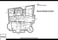 Einzigartige 105 m² große Dachgeschoss Wohnung mit Fernblick // zentrale Lage 1040 // Planstudie DG Ausbau
