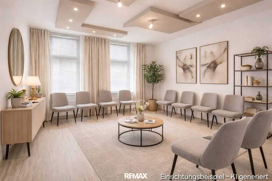 Neuwertige Praxis/Büro mit 4 Zimmern, 110m² im 11. Bezirk, Wien, Gewerbeobjekt-kauf, 389.000,€, 1110 Wien 22., Donaustadt