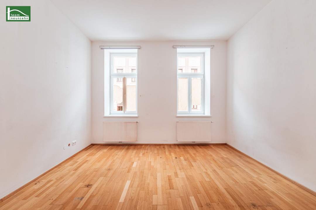 Barrierearme Parterre-Wohnung nahe Reumannplatz und Antonspark mit Bad und WC im sanierten Altbau!
