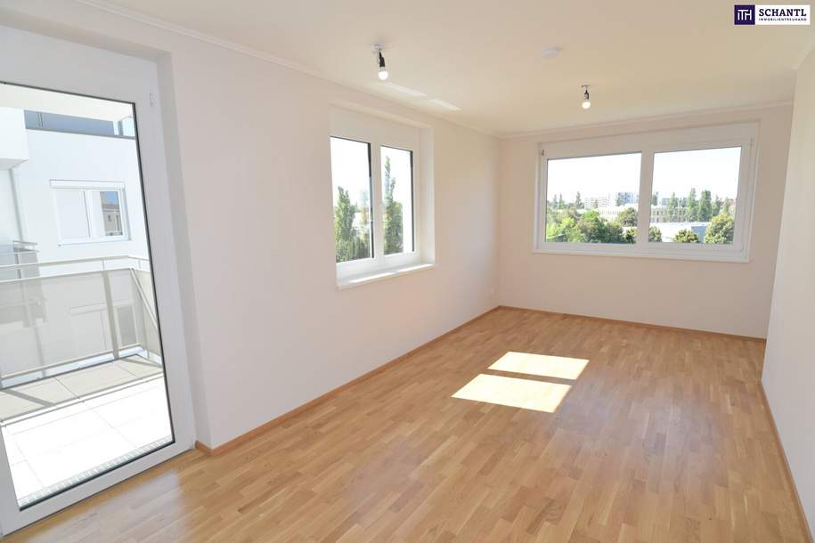 Helle Zwei-Zimmer-Wohnung mit großer Loggia + Lässiger Grundriss!, Wohnung-miete, 827,05,€, 2320 Bruck an der Leitha