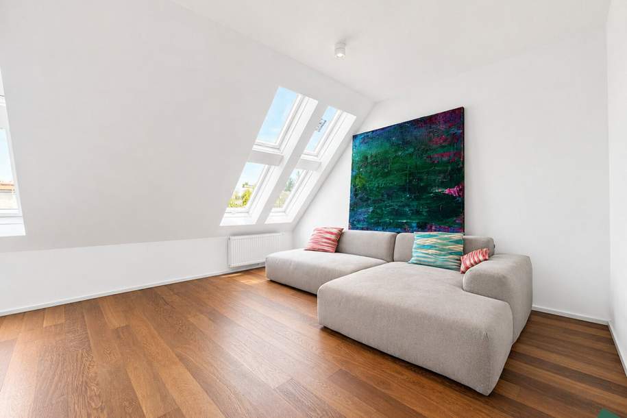 Exklusive Dachgeschosswohnung nahe Schönbrunn | U4 in 100 m Entfernung, Wohnung-kauf, 449.000,€, 1140 Wien 14., Penzing