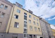 HILSCHERGASSE, U6-NÄHE, sonnige 58 m2 Neubau mit 3 m2 Balkon, Wohnküche, 2 Zimmer, Wannenbad, Ruhelage