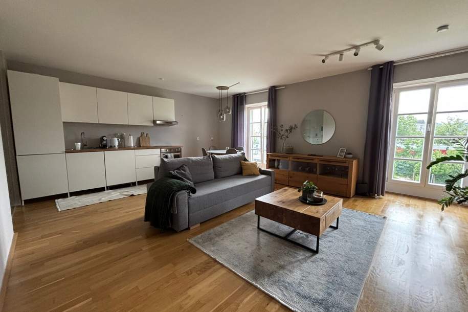 Großzügig, zentral, bezugsbereit - 2 Zimmer im Herzen der Dragonerhöfe in Wels!, Wohnung-miete, 830,10,€, 4600 Wels(Stadt)