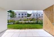 3-Zimmer-Wohnung mit Loggia, umrandet von rund 100 m² Eigengarten