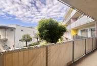 Gepflegte 2-Zimmer-Wohnung mit Balkon und Tiefgaragenstellplatz - WG geeignet!