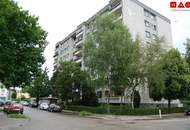 Großzügige 4-Zimmer-Familienwohnung mit Balkon & Tiefgarage in zentraler Lage in Haid ab August verfügbar !