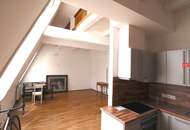 Charmante 60m² Galeriewohnung mit 24m² Terrasse Nähe Naschmarkt