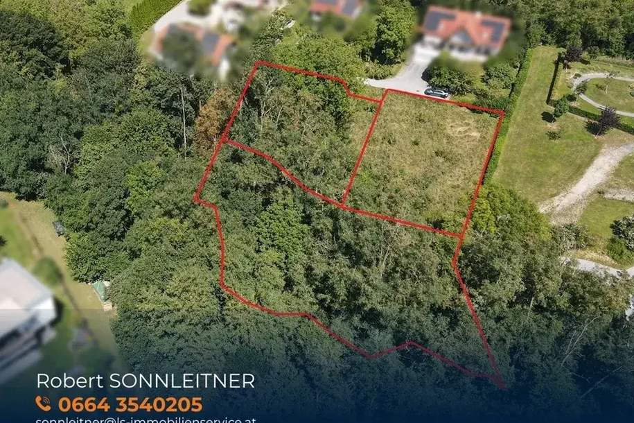 Zwei Baugrundstücke mit angrenzender Waldfläche in Hartberg - Am Brühlbach, Grund und Boden-kauf, 342.160,€, 8230 Hartberg-Fürstenfeld