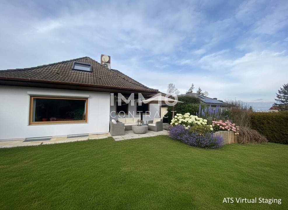 Modernes Einfamilienhaus 5 Zi., Garten, Sauna, Terrasse in 1130 Wien!