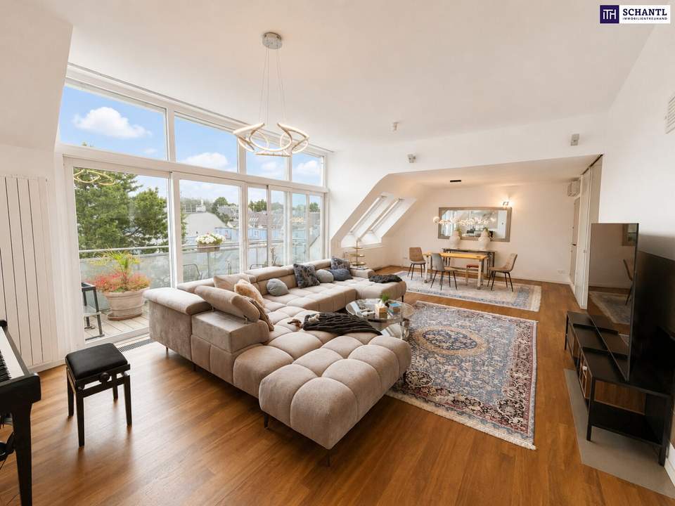 AMADEUS INTERNATIONAL SCHOOL VIENNA & WOHNEN AUF HÖCHSTEM NIVEAU – EXKLUSIVE PENTHOUSE-RESIDENZ