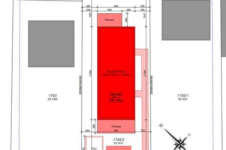 Baurechtsgrundstück mit Baugenehmigung - Bauen Sie Ihr Eigenheim in Langenzersdorf, Grund und Boden-kauf, 150.000,€, 2103 Korneuburg