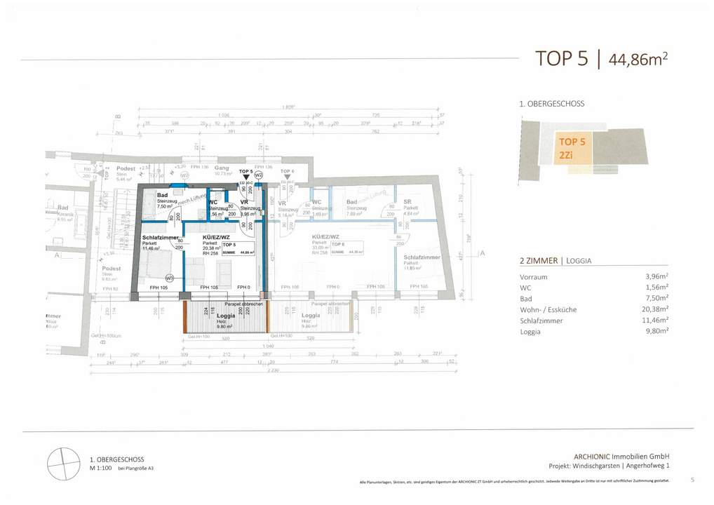 Eigentumswohnung im Zentrum Windischgarsten TOP 5