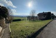 EXKLUSIVES BAUGRUNDSTÜCK MIT WEITBLICK AUF DIE BERGE