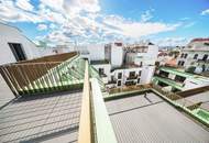 LUXUS-PENTHOUSE DIREKT AM NASCHMARKT! Grandiose Dachterrasse mit traumhaften Wienblick