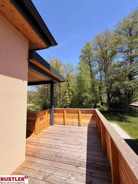 Wohnen am Fuße der Burg Hochosterwitz -Maisonette-Neubauwohnung mit Garten in Launsdorf