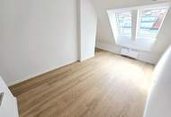 Fresh, fancy, fertig zum Einziehen! Zwei Ebenen. Drei Zimmer. 100 % Wow! Frisch sanierte Neubauwohnung im Dachgeschoss + Klimageräte + Westterrasse + Gute Infrastruktur!