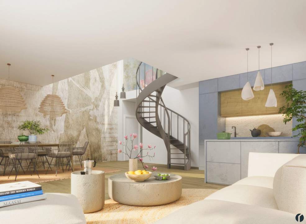 4 Zimmer Wohnung mit Dachterrasse