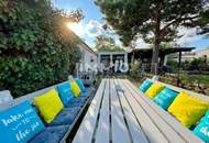 BADEHAUS mit PRIVATSTEG_Superädifikat am Neufelder See I > Uferparzelle < NEUE PREISGESTALTUNG!