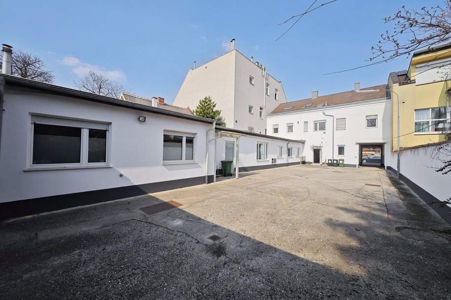 Wohn- &amp; Geschäftshaus mit Potential | U-Bahnnähe | großer Garten und Innenhof mit Parkplätzen, Gewerbeobjekt-kauf, 1.799.000,€, 1230 Wien 23., Liesing