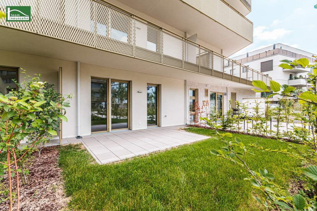 Jetzt aber schnell (Nettopreis) - Traumhafte Gartenwohnung mit toller Ausstattung im Hirschfeld - Provisionsfreier Neubau!