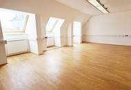 ZIEGLERGASSE bei FUZO Mariahilfer Straße, 141 m2 Bürofäche, 3 Zimmer, Serverraum, Küche, Klimaanlagen, Dachgeschoß