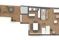 NEU ++ DREI Zimmer Maisonette mit TERRASSEN