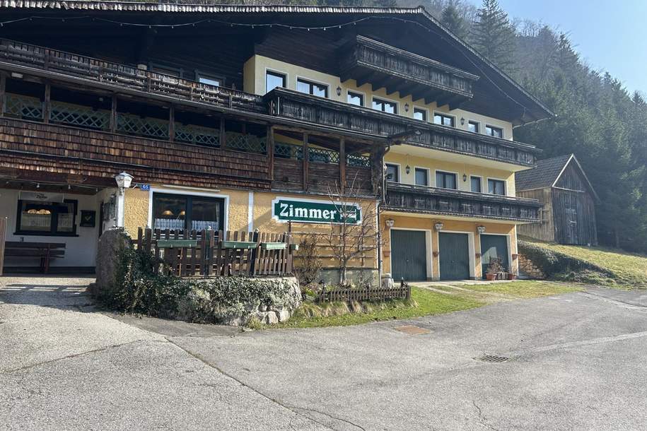 Gasthof Stangl mit Fremdenzimmern - noch aktiv - gleich neben Floss und Kanuzentrum Grossraming, Gewerbeobjekt-kauf, 4463 Steyr-Land