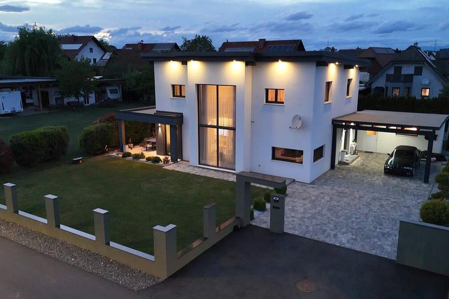 Stilvolles &amp; modernes Einfamilienhaus in sonniger Ruhelage mit Wohlfühlcharakter!, Haus-kauf, 595.350,€, 8410 Leibnitz