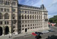 UNBEFRISTET - Repräsentative 9-Zimmer Altbauwohnung mit Balkon und Blick auf das Rathaus – ca. 293 m² in bester Innenstadtlage - auch ideal als Büronutzung