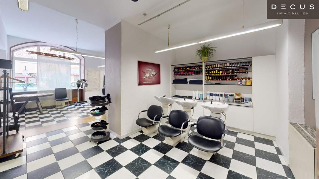| VERMIETETER FRISEURSALON | TOP LAGE | BESTANDSFREI MÖGLICH |