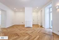 Energetisch revitalisierter Altbau: Hochwertige 4-Zimmer-Wohnung mit Balkon in zentraler Lage