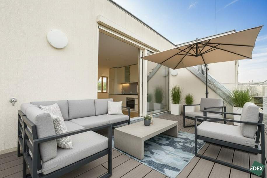 Sandleiten 64 - Anlegerwohnungen | Exklusive 2-Zimmer-Dachgeschosswohnung mit Terrasse und Klimaanlage, Wohnung-kauf, 421.109,€, 1170 Wien 17., Hernals