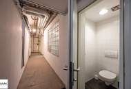 ** großzügige helle Gewerbefläche (Büro / Lager / Werkstatt) mit vielseitigem Potenzial, Extras und einem Stellplatz in Frequenzlage - Nähe Augarten **