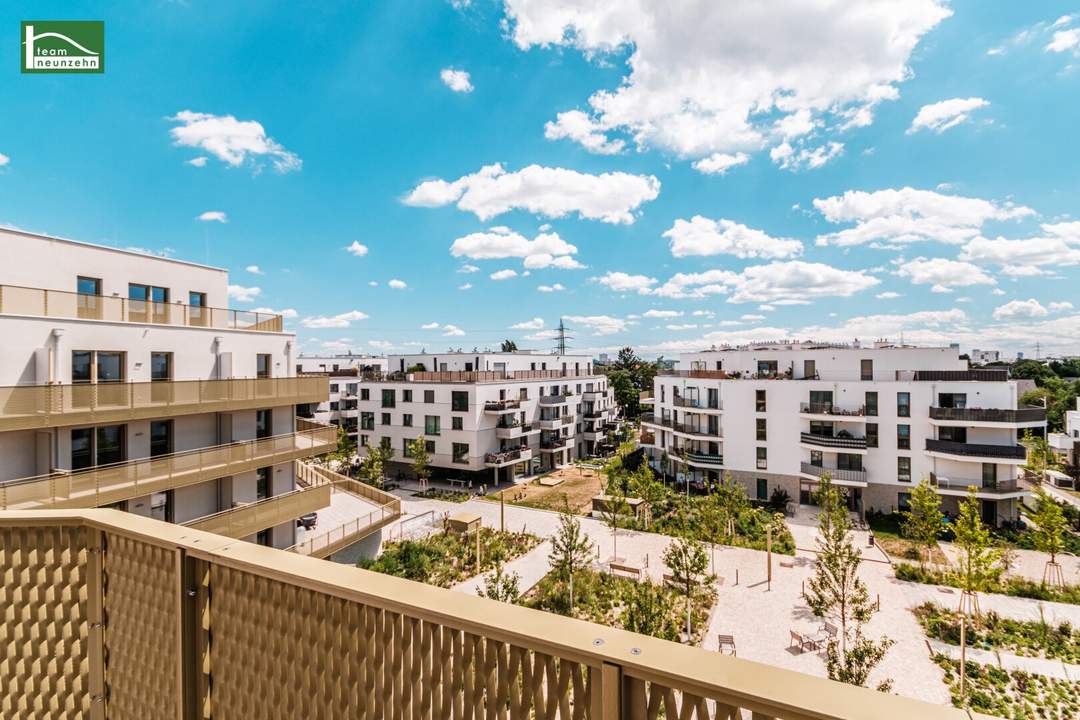 Sonnenfreunde aufgepasst - heller Südbalkon mit Heizung/"Kühlung" über Erdwärme, PV-Anlage,.. - Provisionsfrei